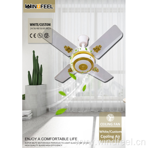 New Design 24 Inch Short Blade Ceiling Fan